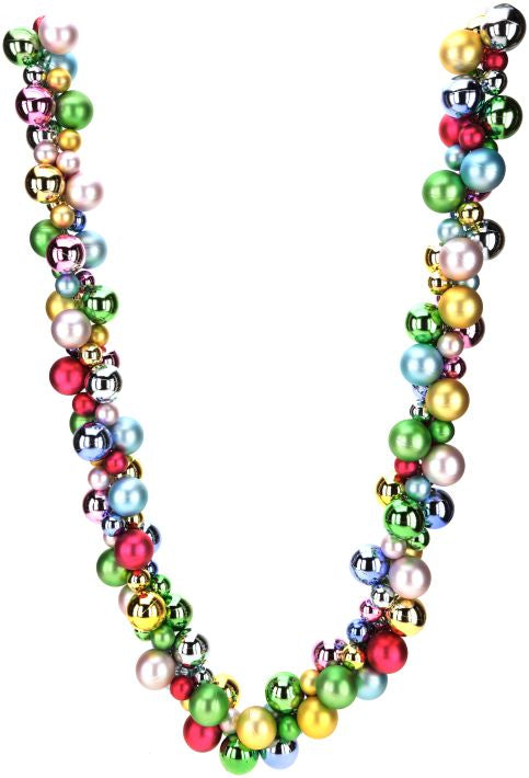 Christmas Balls Garland - 71 Inches (Set of 6)