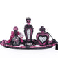 Pink Passion Vanity Tray with Bottles Set