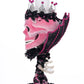 Pink Passion Skull Pillar Candle Holder