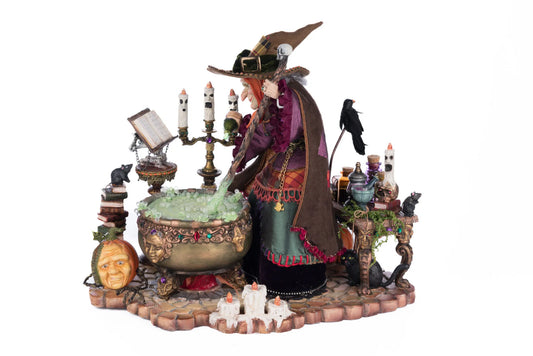 Witch In Potion Room 360 Piece