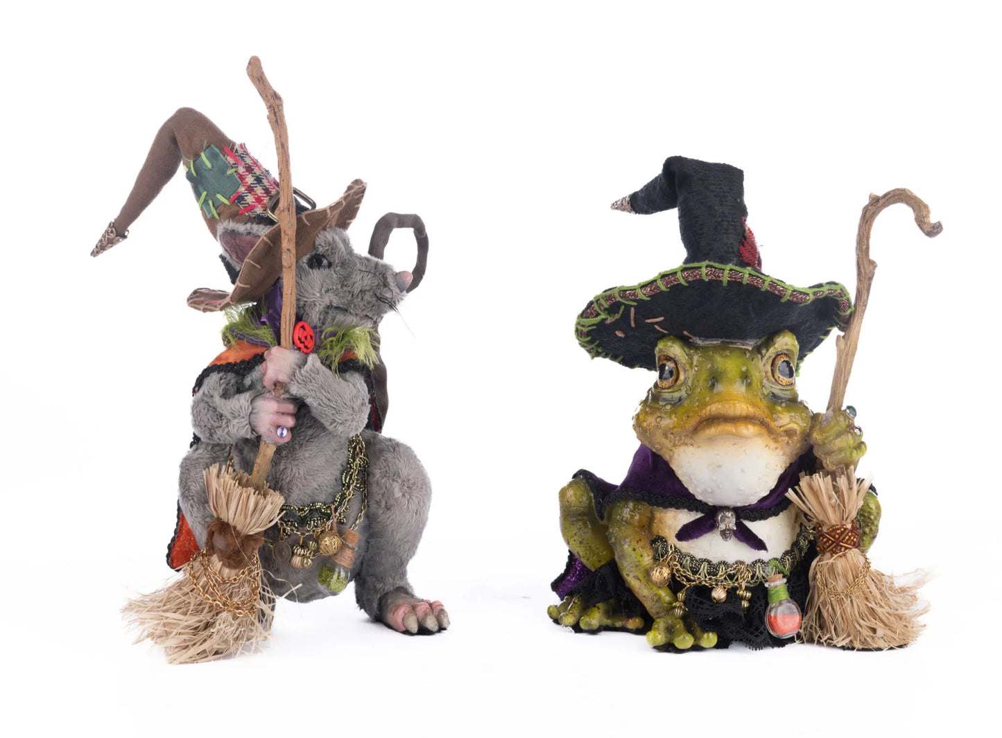 Rat And Frog Witches Assortment of 2