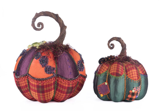 Broomstick Acres Pumpkins Set Of 2