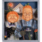 American Gothic Pumpkin Wall Piece