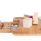 Creepy Cheeses On Charcutier Board With Knife Set