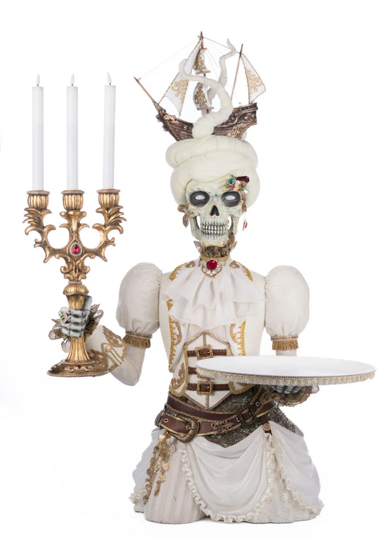 Lady Adelaid Apparition With Candelabra And Tray