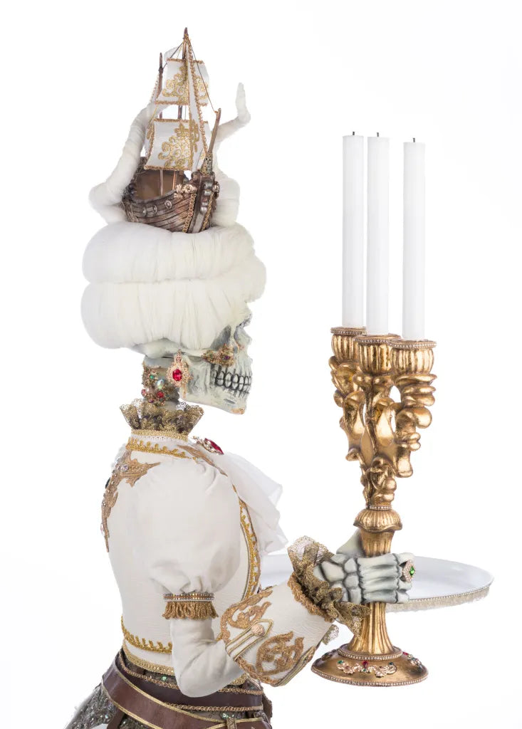 Lady Adelaid Apparition With Candelabra And Tray