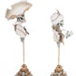 Male and Female Skeleton Bust Tabletop Assortment of 2