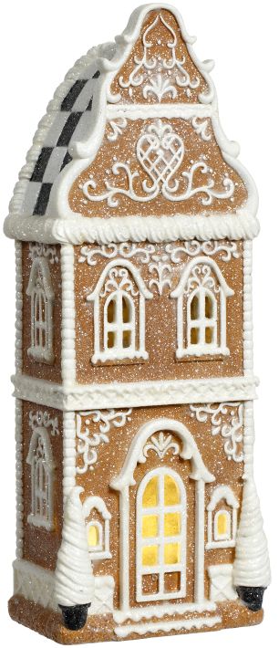 Lighted Gingerbread House - 18 Inches