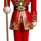 Jeweled Nutcracker with Staff - 19.5 Inches