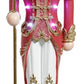 Jeweled Nutcracker with Staff - 20 Inches