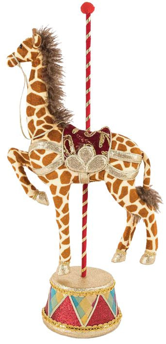 Christmas Carousel Giraffe -23.5 Inches