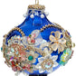 King's Jewel Extra Fancy Finial, Blue - 8 Inches