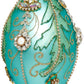 Kings Jewel Finial Ornament, Turquiose  - 7.5 Inches