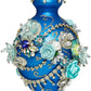 Kings Jewel Fancy Finial Ornament, Blue - 9 Inches