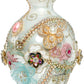 Kings Jewel Fancy Finial Ornament, White - 8 Inches