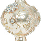 Kings Jewel Extra Fancy Finial Ornament, Peach- 9 Inches