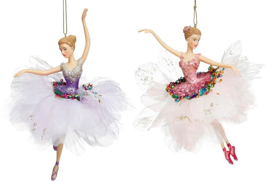 Sugar Plum Candy Ballerina, Set of 6 - 6-7 Inches