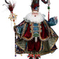 Peacock Jewel 26” Santa