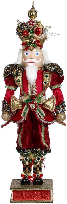 Deck the Halls Nutcracker, Medium - 32 Inches