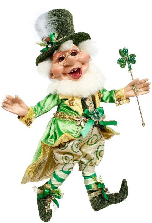 St patricks day large 2024 elf shelf sitter set