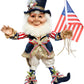 Star Spangled banner elf, M 19.5''