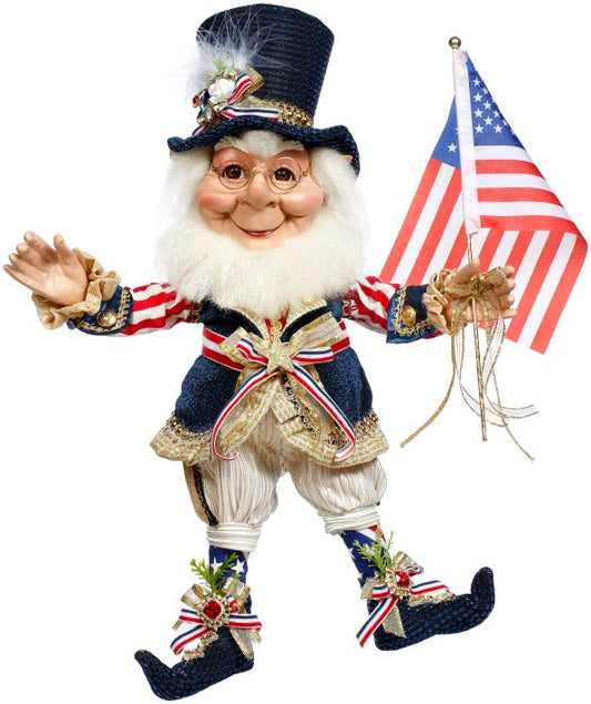 Star Spangled banner elf, M 19.5''