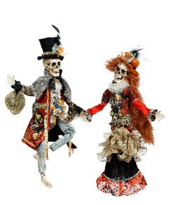 Mr. And Mrs.  Gothic Skeleton, Lg