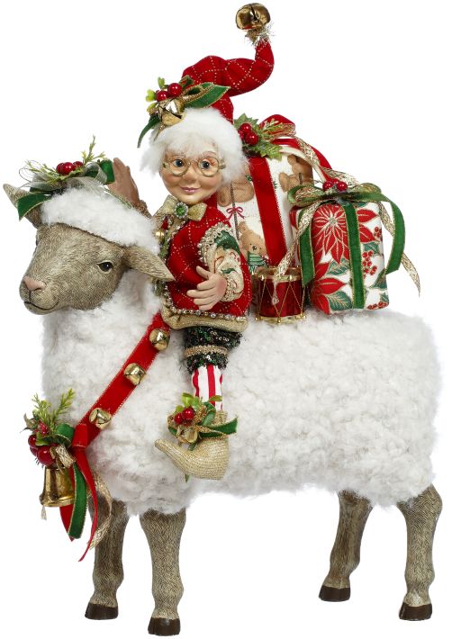 Little Lamb and Elf - 14 Inches