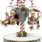 Candycane Carousel with Elf Wh/Rd