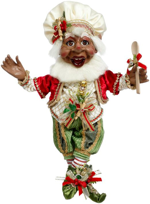 African American Kitchen Helper Elf, Medium - 17 Inches