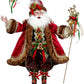 Christmas Bells Santa - 24 Inches