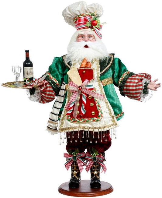 Italian Chef Santa - 25 Inches