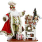 Gingerbread Baker Santa Rd/Crm/Grn