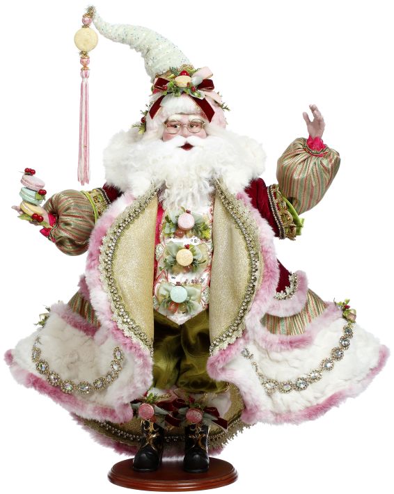 Macaron Santa - 25 Inches