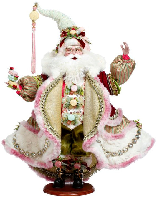 Macaron Santa - 25 Inches