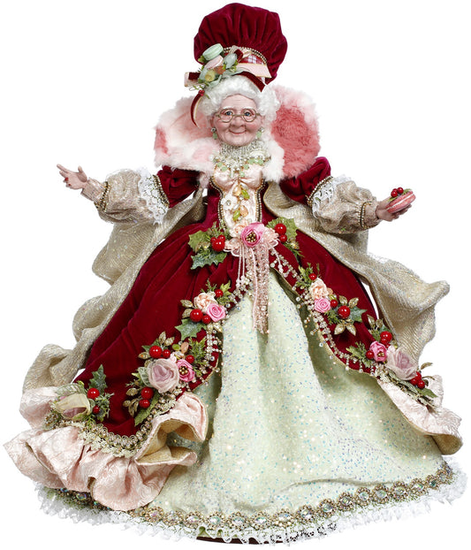 Candy Mrs Claus Burg/Grn