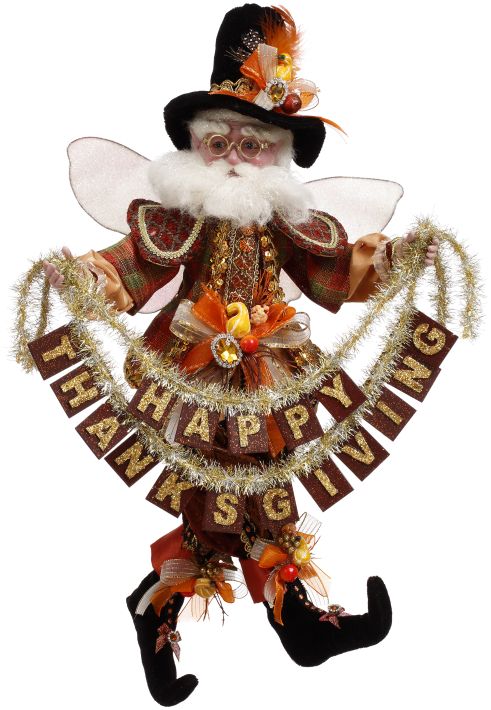 Happy Thanksgiving Fairy, Medium - 17 Inches