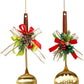 Gold Spoon with Deco Ornament, Set of 2 - 15.5 inches