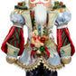 Nutcracker with Present, Medium -