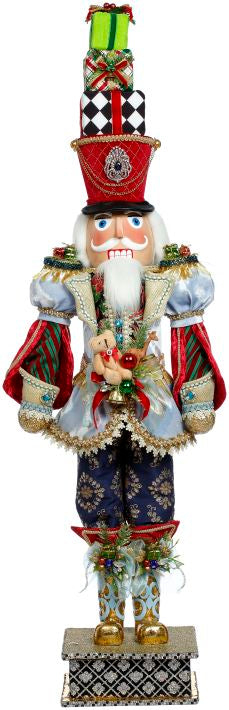 Nutcracker with Present, Medium -