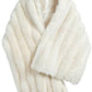 Scarf, White 13 X 61''