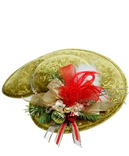 Hat Ornament, Green 15''