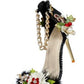 Black Shoe, With Gold Chain Ornament 9''