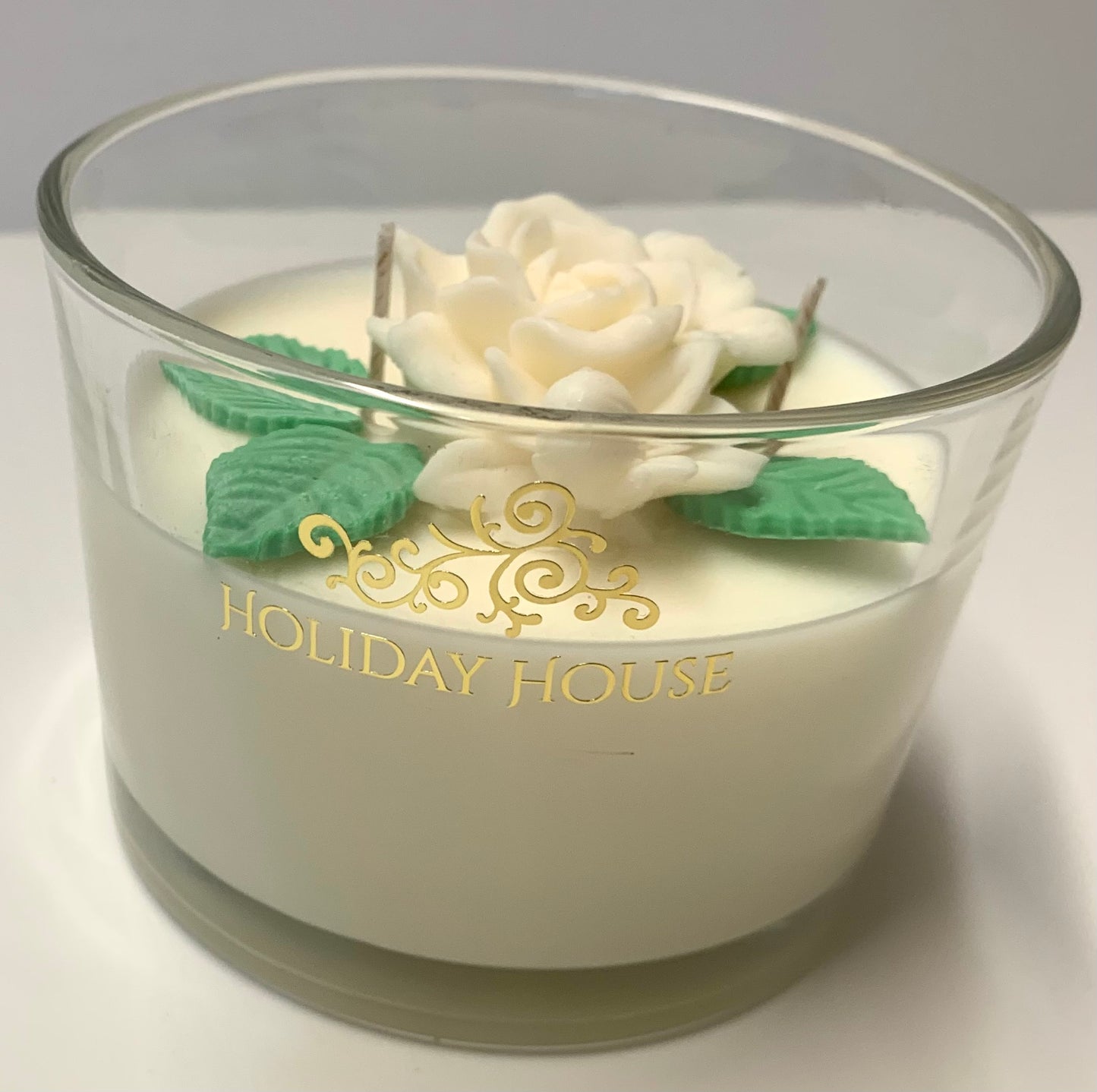 3D Gardenia Flower Candle