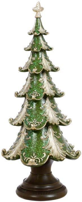 Fan Christmas Tree - 15.5 Inches (set of 2)