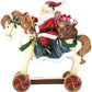 Rocking Horse Santa - 15.5 Inches