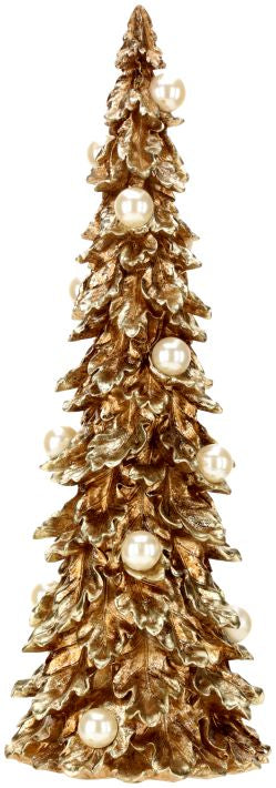 Gilded Pearl Tree, Small - 19 Inches