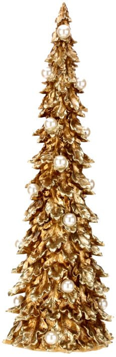 Gilded Pearl Tree, Large - 25 Inches