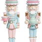 Alice -Pots and Cups Hat Nutcracker, Assortment of 2 - 15.5 Inches (Set of 2)