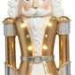 Christmas Tree Hat Nutcracker with Led -24 Inches (set of 2)